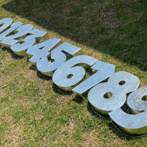 Baking pans numbers 0-9 setContact us for courier charges