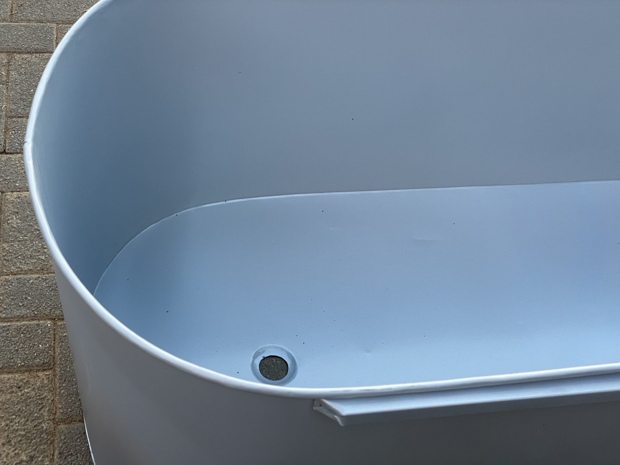 Powder Coated Grey Baptism Tub Pstinman Trading