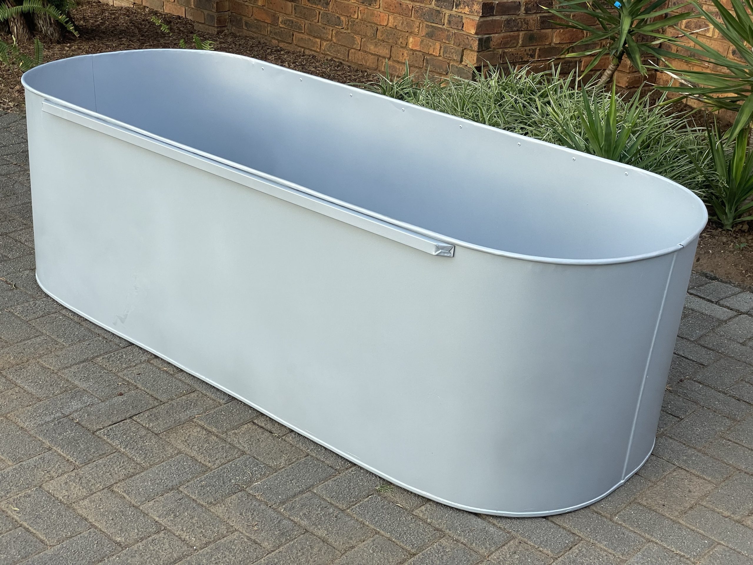 Powder Coated Grey Baptism Tub Shamba Exclusive