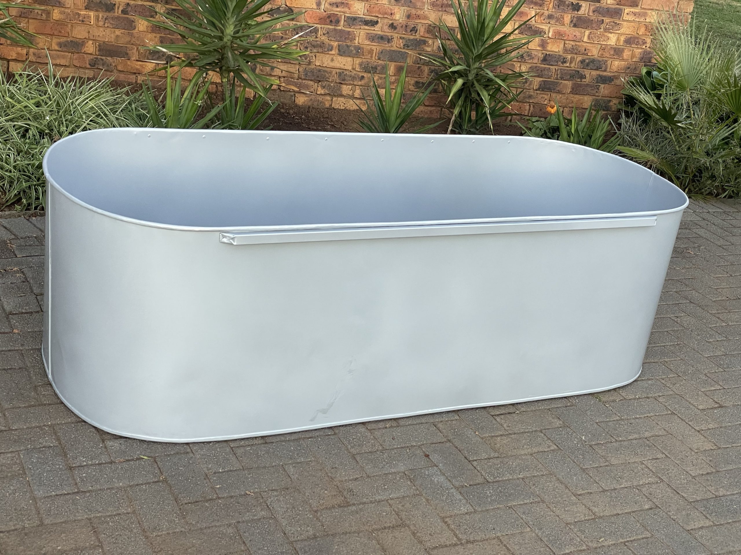Powder Coated Grey Baptism Tub Shamba Exclusive