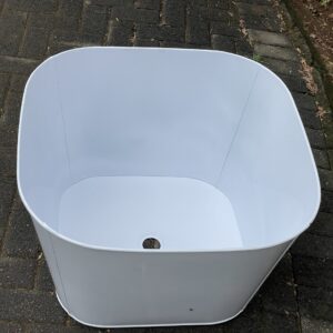 Baby Powder Coated Bath tub