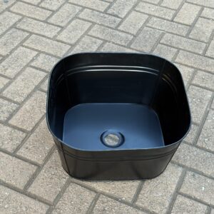 Basins Powder Coated Black